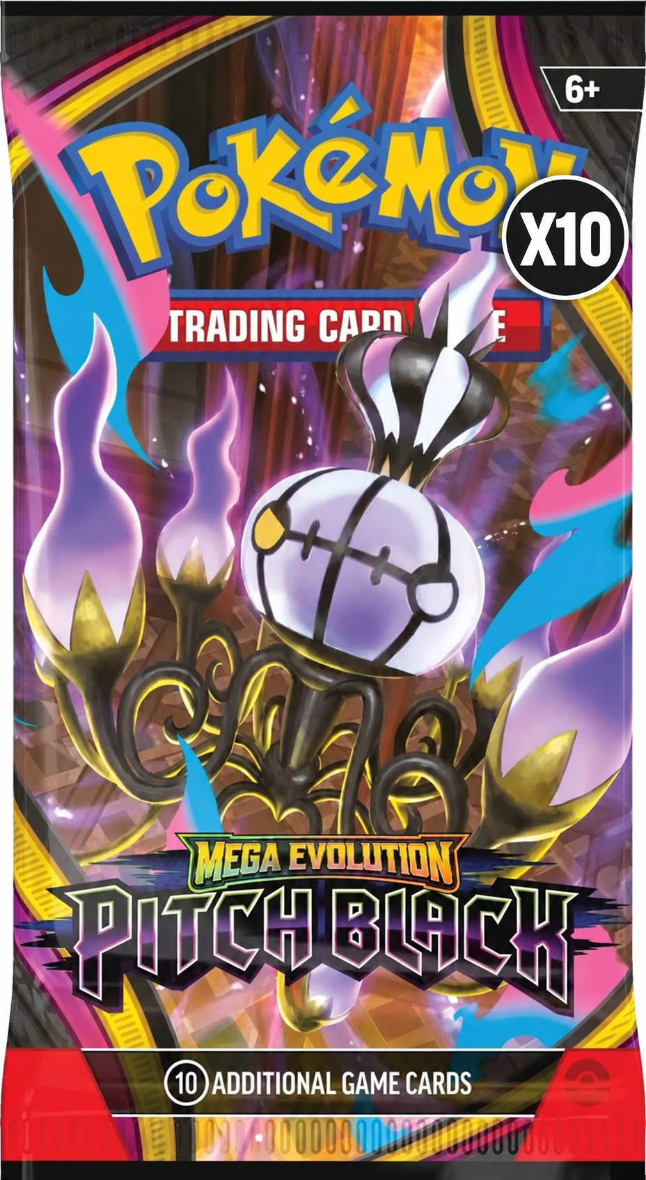 Pitch Black Booster Pack X10 (Surprise Bonus Cards Included)