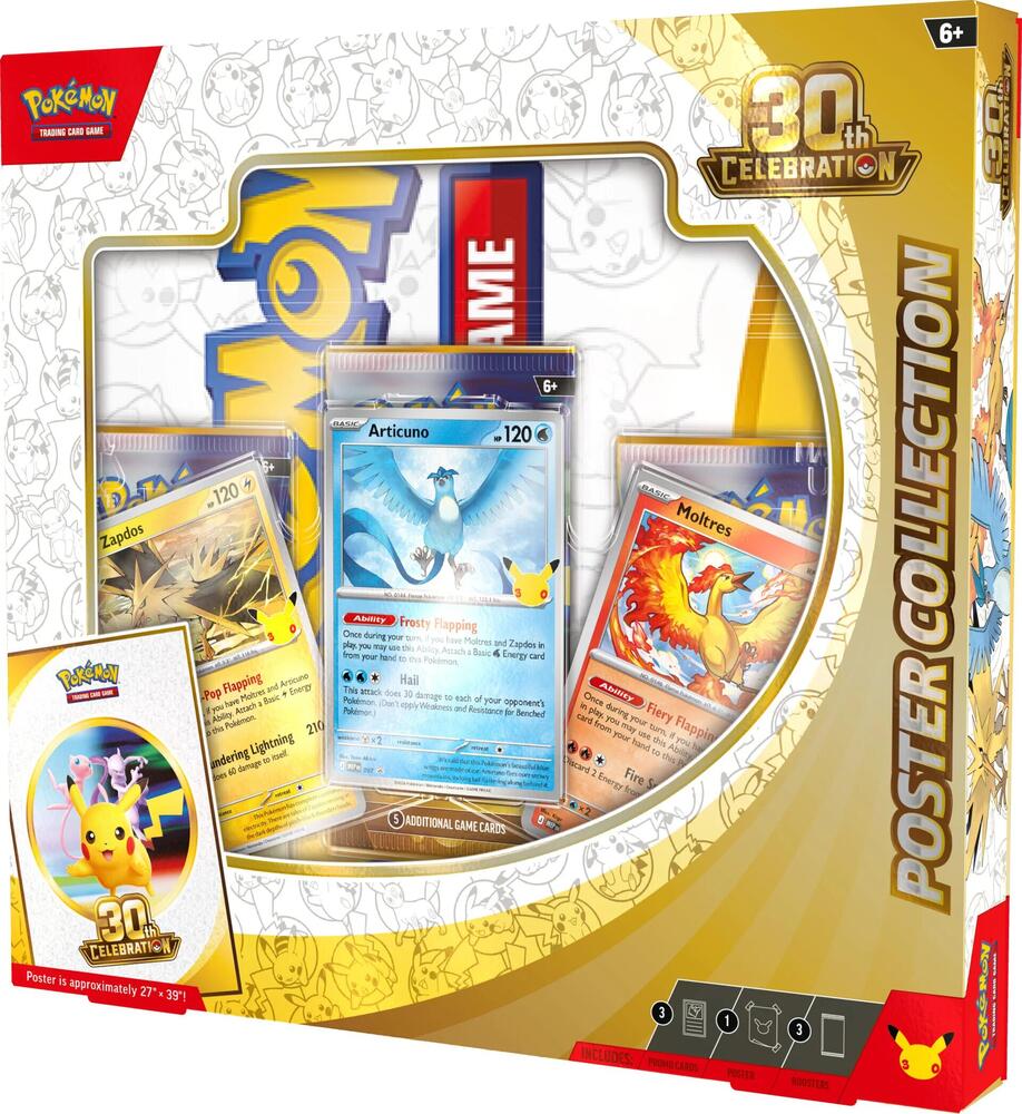 Pokémon 30th Celebration Poster Collection