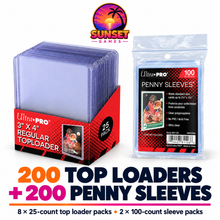 3" x 4" Clear Regular TOPLOADER® Sleeves and Soft Sleeves Bundle for Standard Size Cards (Choose Your Quantity)