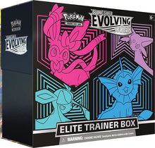 Pokémon Evolving Skies Elite Trainer Box TEAR on WRAP [Glaceon/Vaporeon/Sylveon/Espeon]