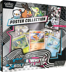 Pokémon Unova Black Bolt & White Flare Poster Collection