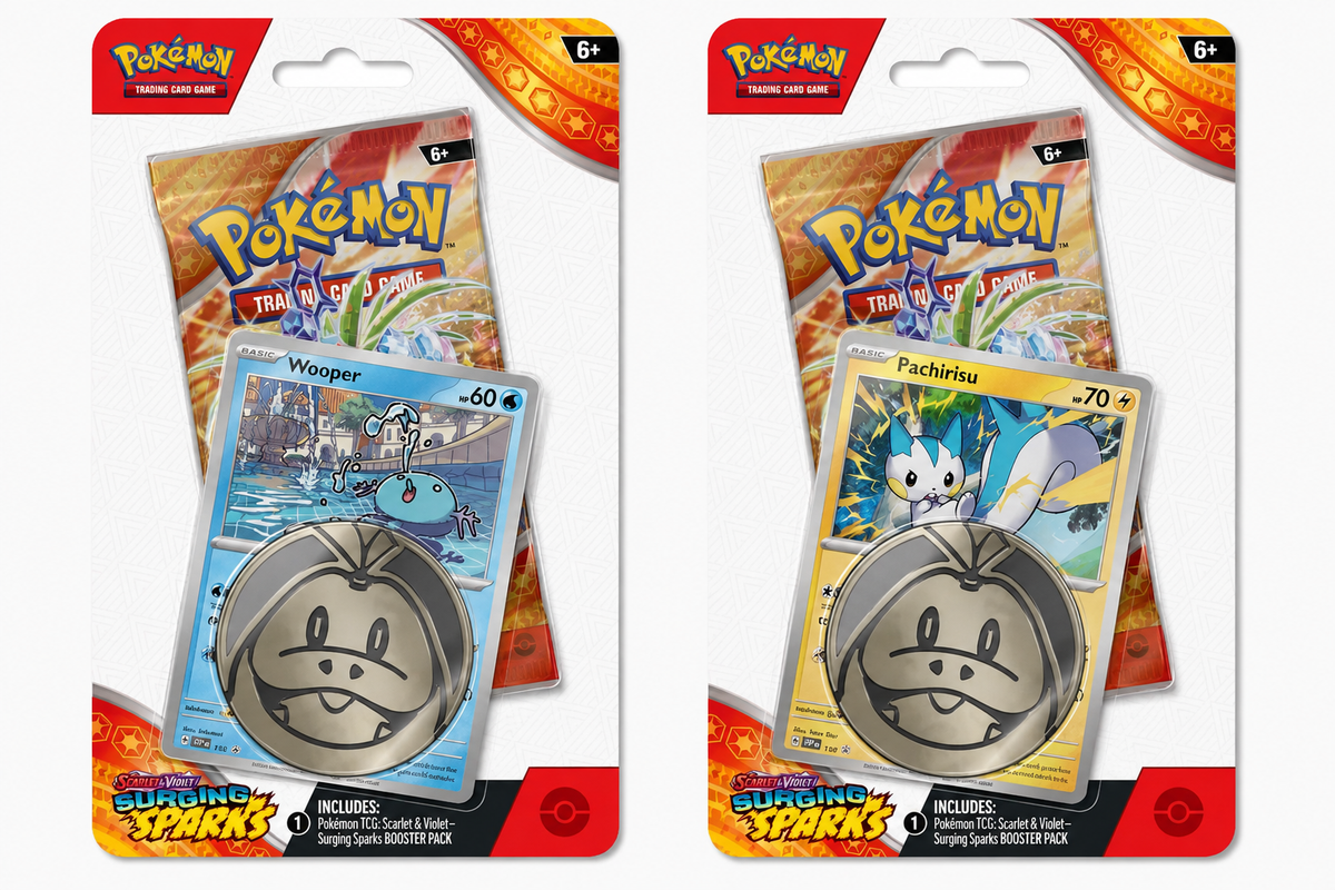 Pokémon Surging Sparks Single Pack Blister Combo