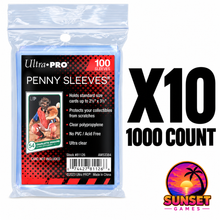 1000ct PENNY SLEEVES® 2.5" x 3.5" Soft Trading Card Protectors